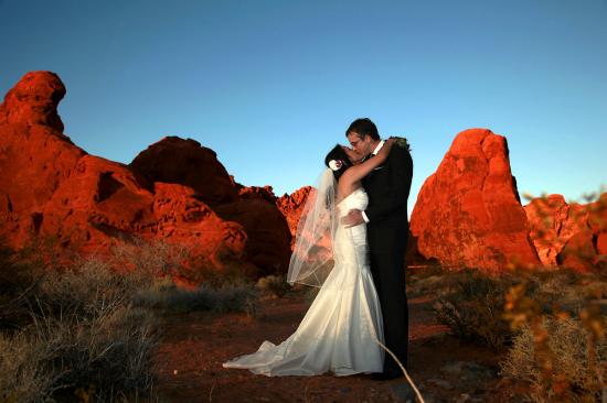 Valley of fire wedding