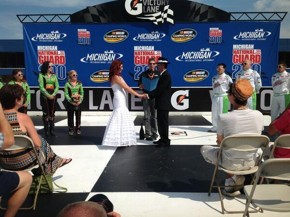 NASCAR WEDDING