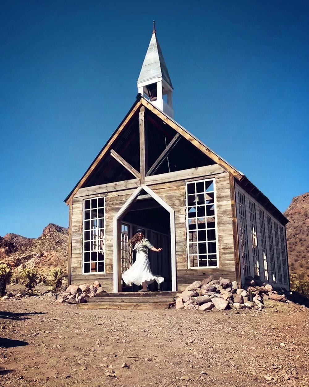 Chapel ghost town