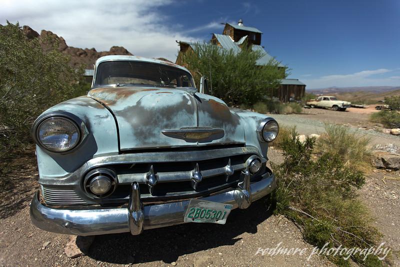 Chevy classic cars in GHOST TOWN