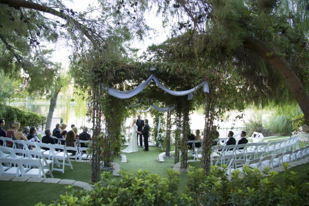 Lakeside heritage garden